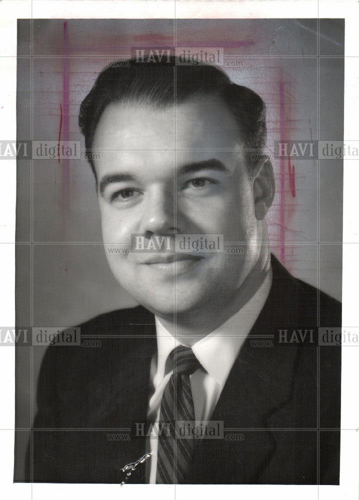 1964 Press Photo Leonard Rolston convention chief - Historic Images