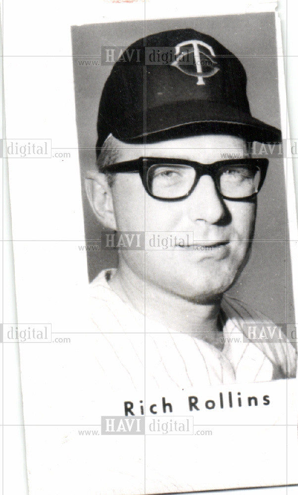 1968 Press Photo Rich Rollins Minnesota Twins MLB - Historic Images