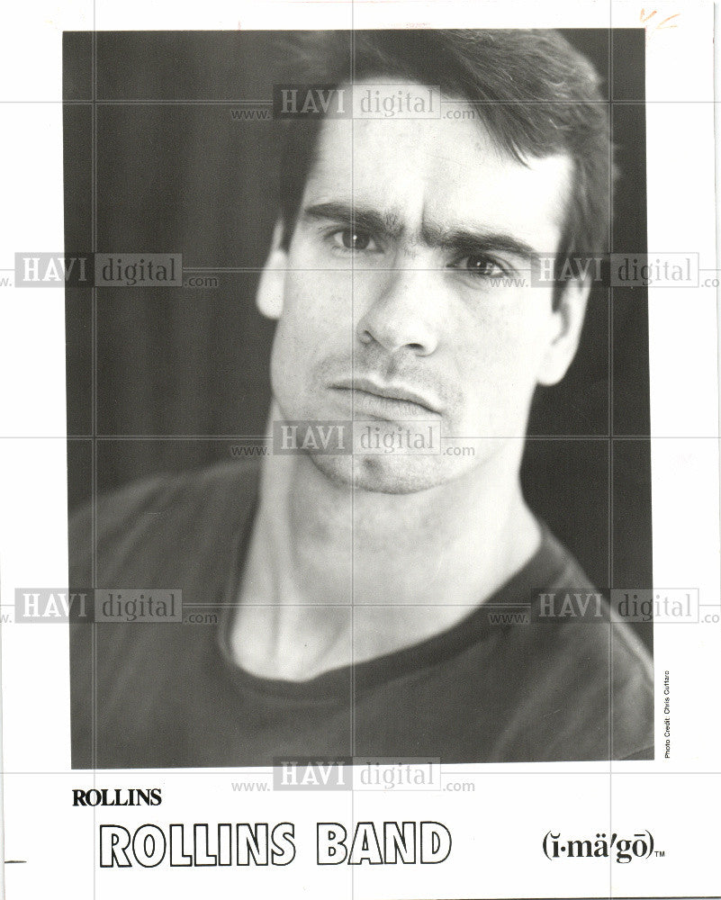 1994 Press Photo Henry Rollins musician author - Historic Images