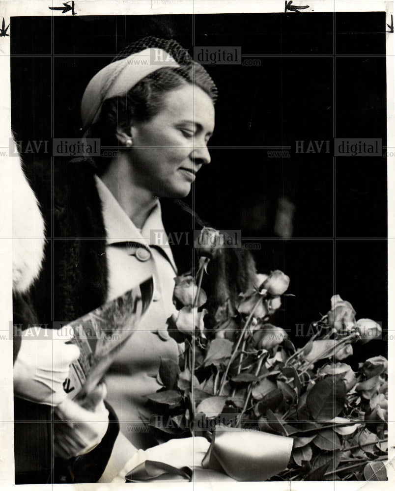 1950 Press Photo MRS. RD ROLFE - Historic Images