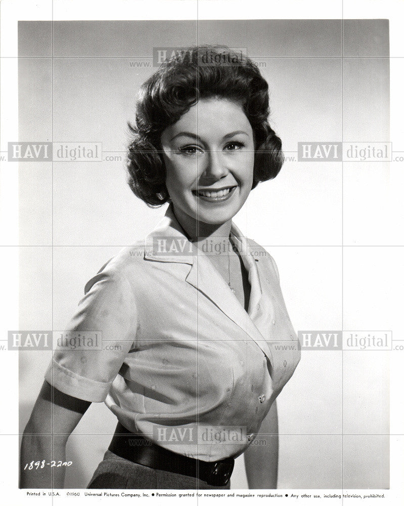 1960 Press Photo Nancy Root American Actress - Historic Images