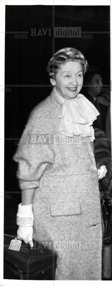 1959 Press Photo Hedda Hopper, actress - Historic Images