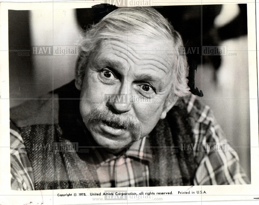 1975 Press Photo Slim Pickens, - Historic Images