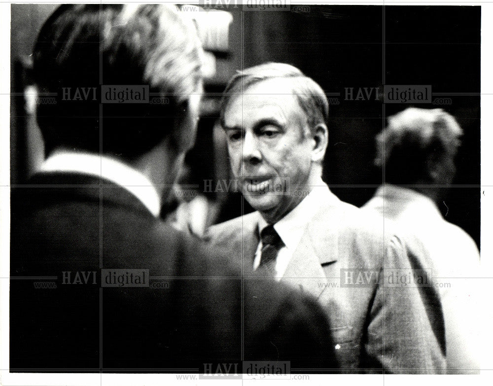 1984 Press Photo boone pickens financier - Historic Images