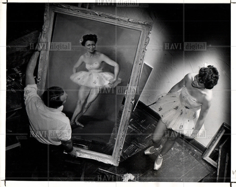 Press Photo Mrs. Pifer Coppin portrait model - Historic Images