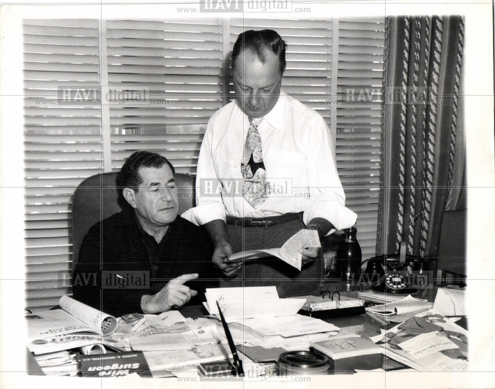 1950 Press Photo BILL PINE - Historic Images