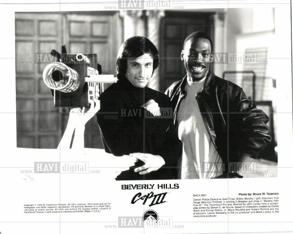 1994 Press Photo Beverly Hills Cop III, Paramount film - Historic Images