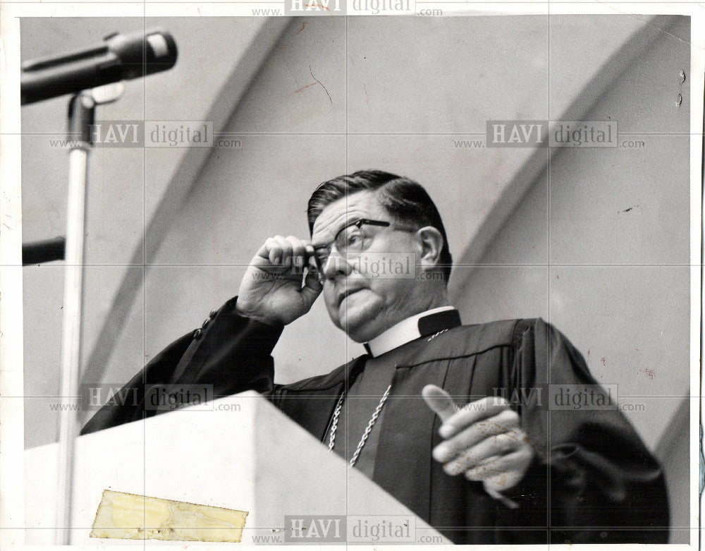 Press Photo James Pike Bishop religious writer - Historic Images