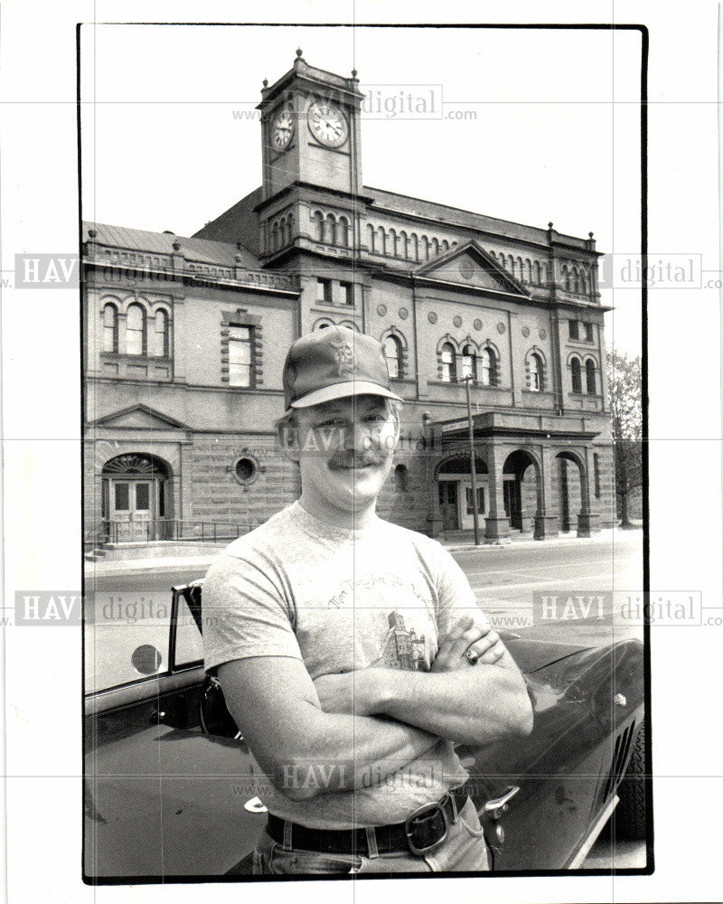 1987 Press Photo Bob Pieti President - Historic Images