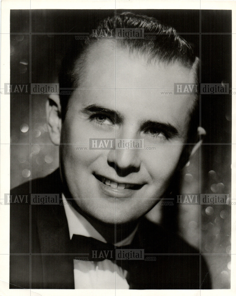 1961 Press Photo Bob Pierson Detroit Local Musician - Historic Images