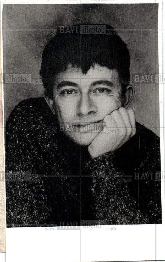 1993 Press Photo John Pielmeier Young Rube Playwright - Historic Images