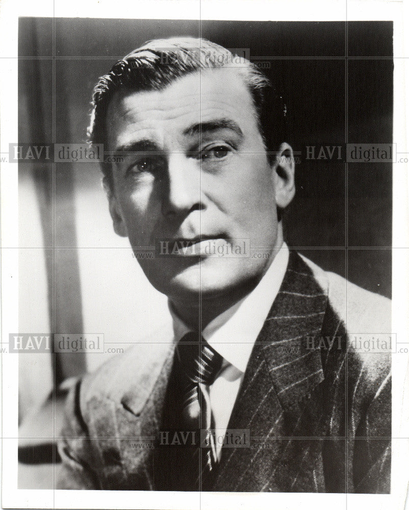 1950 Press Photo Walter Davis Pidgeon actor - Historic Images