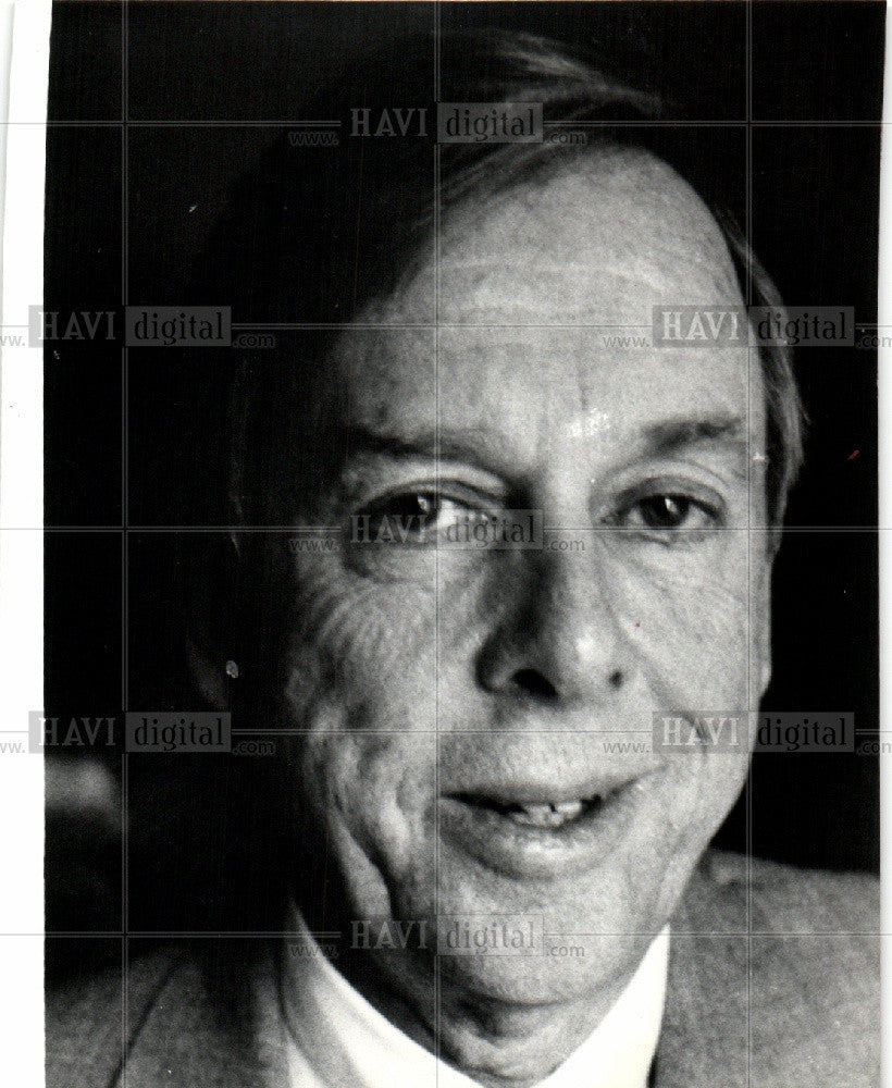 1984 Press Photo t boone pickens cobo hall - Historic Images