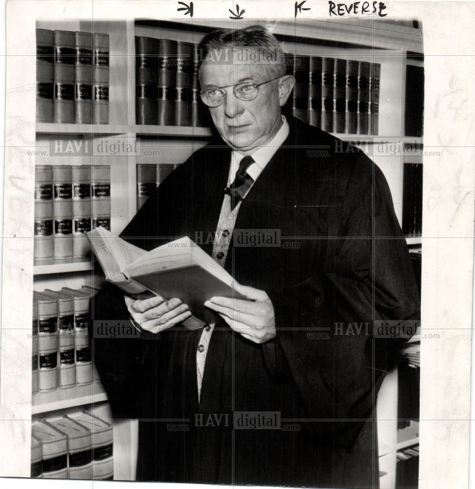 1952 Press Photo JUDGE DAVID - Historic Images