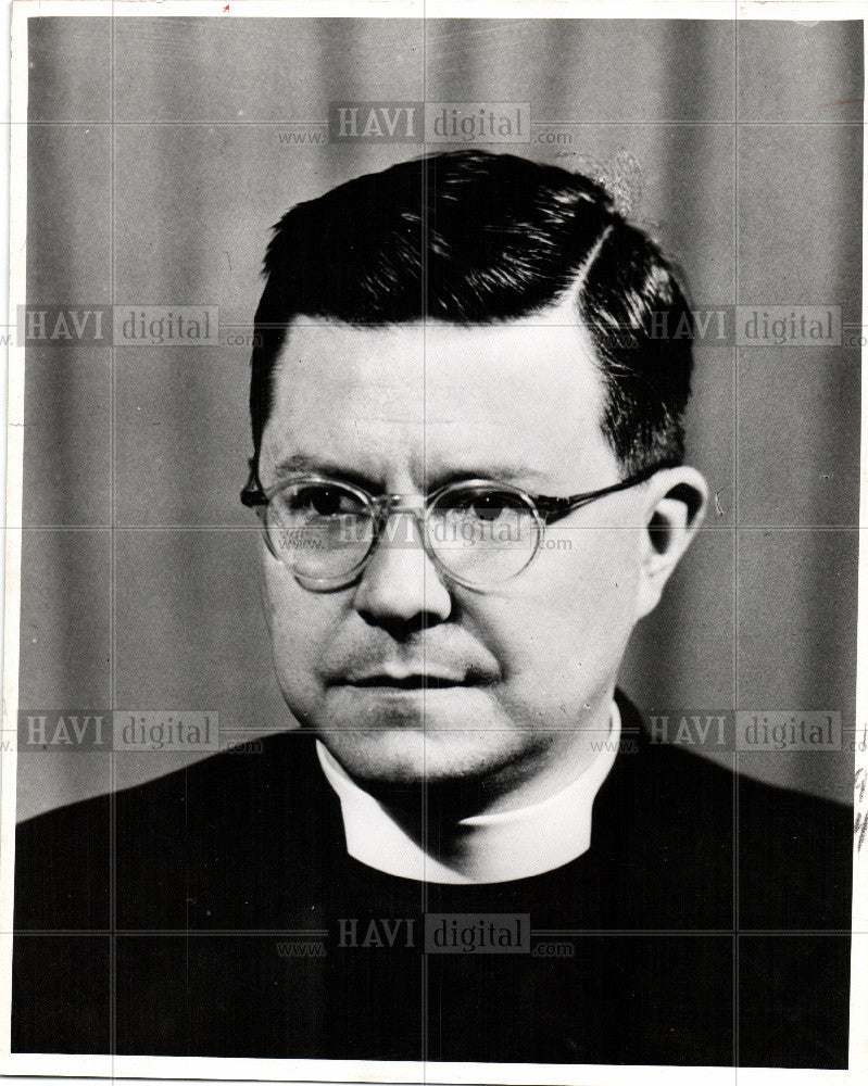 Press Photo Reverend James Pike - Historic Images