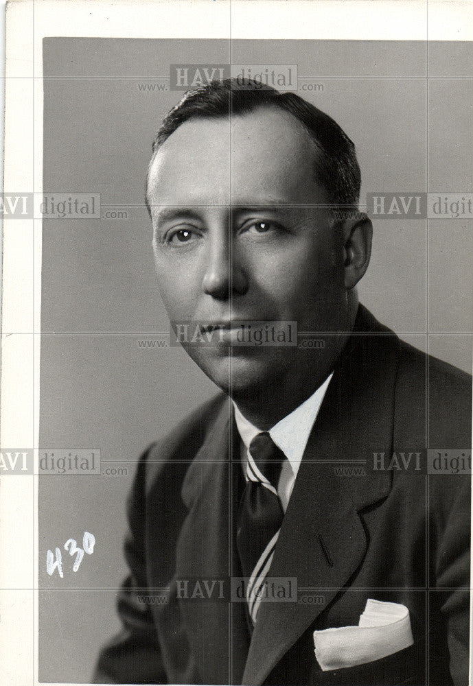 1948 Press Photo Edward Piggins Judge - Historic Images