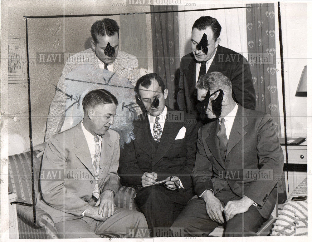 1944 Press Photo C. Hix Jones Purdue Club - Historic Images