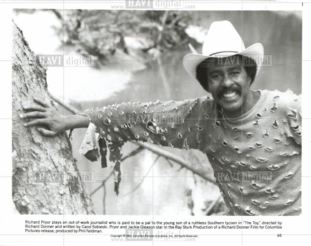 1989 Press Photo Richard Pryor Actor Film Television - Historic Images