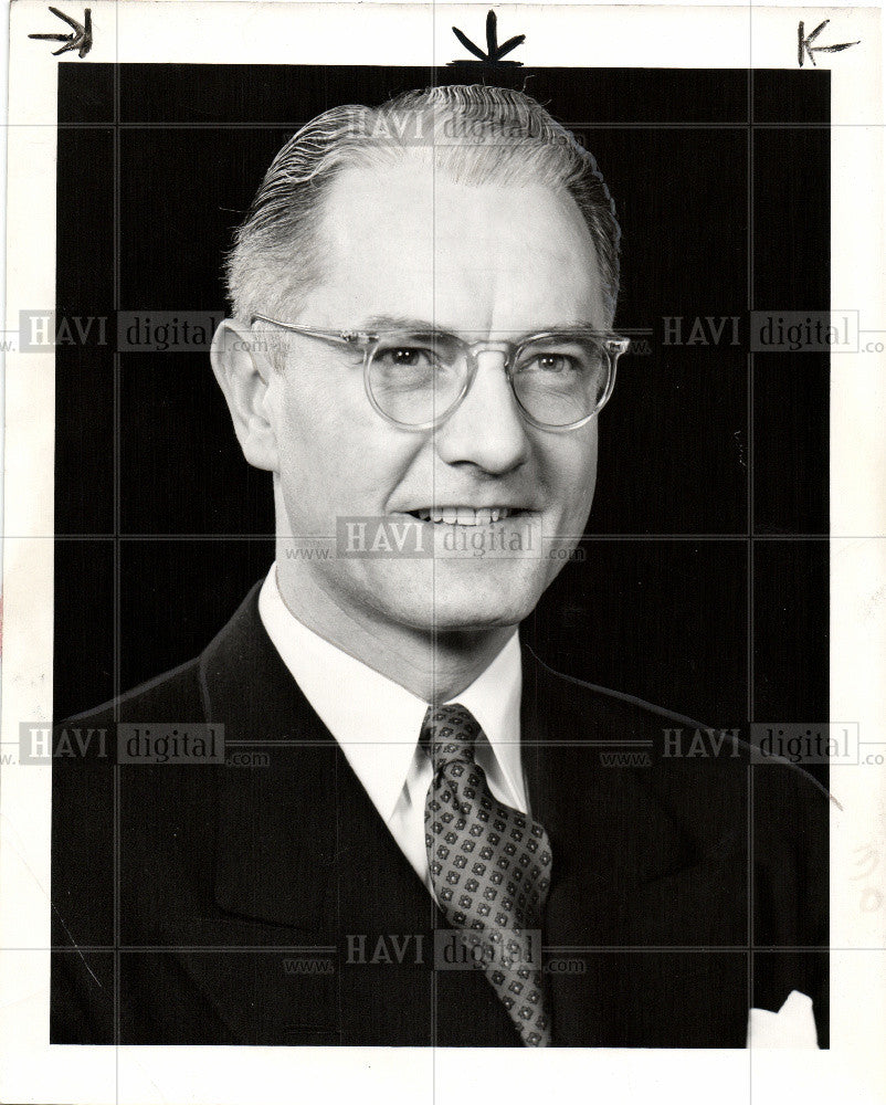 1950 Press Photo RICHARD T PUNDY - Historic Images