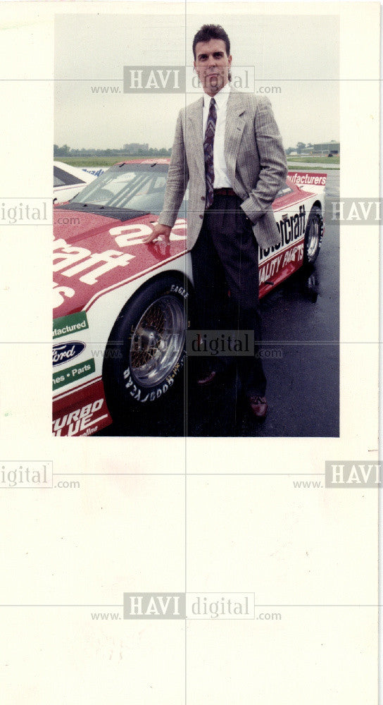 1989 Press Photo Scott Pruett Grand Prix Race Car - Historic Images