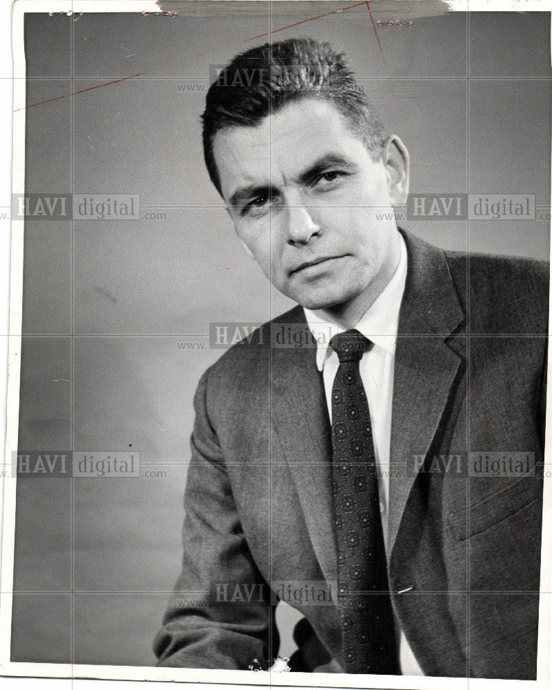 1964 Press Photo Stan Putman, reporter - Historic Images