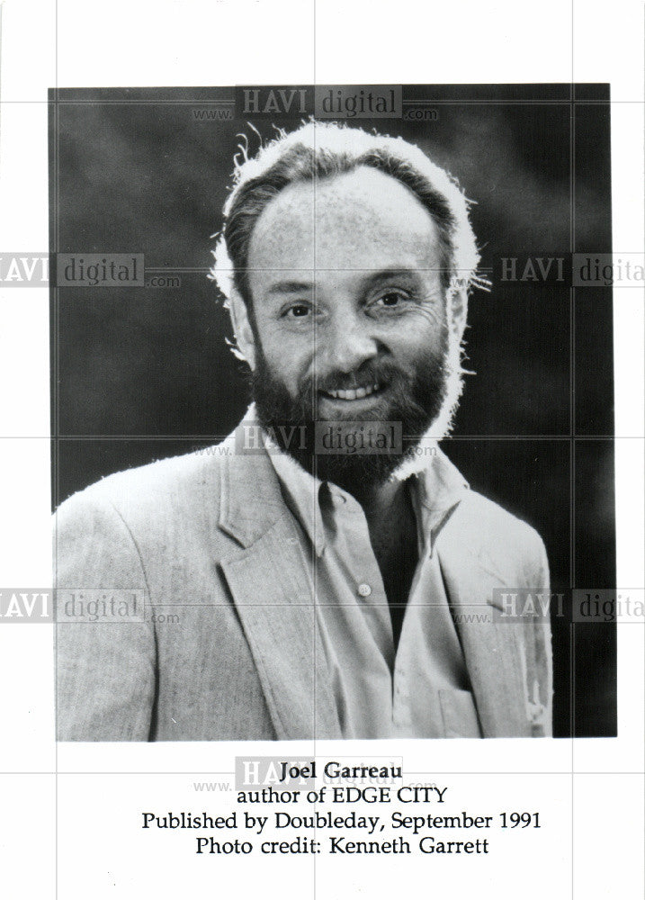 1991 Press Photo Joel Garreau - Historic Images