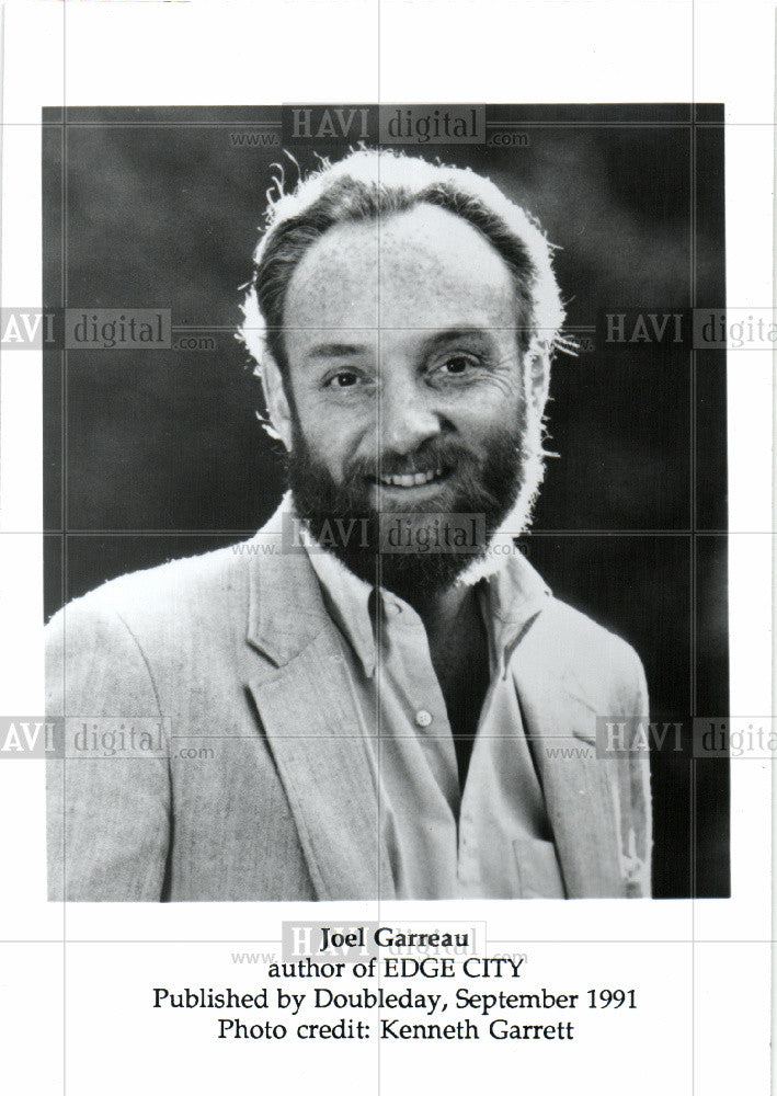 1991 Press Photo JOEL GARREAU - Historic Images