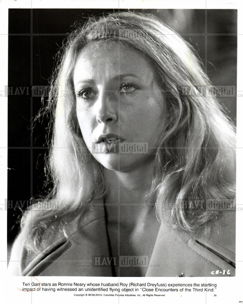 1982 Press Photo Teri Garr actress Close Encounters - Historic Images