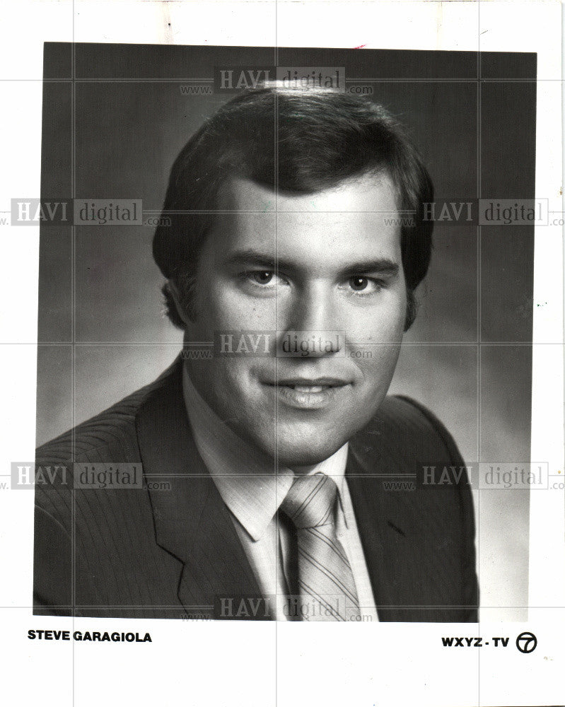 1982 Press Photo Steve Garagiola TV Personality - Historic Images