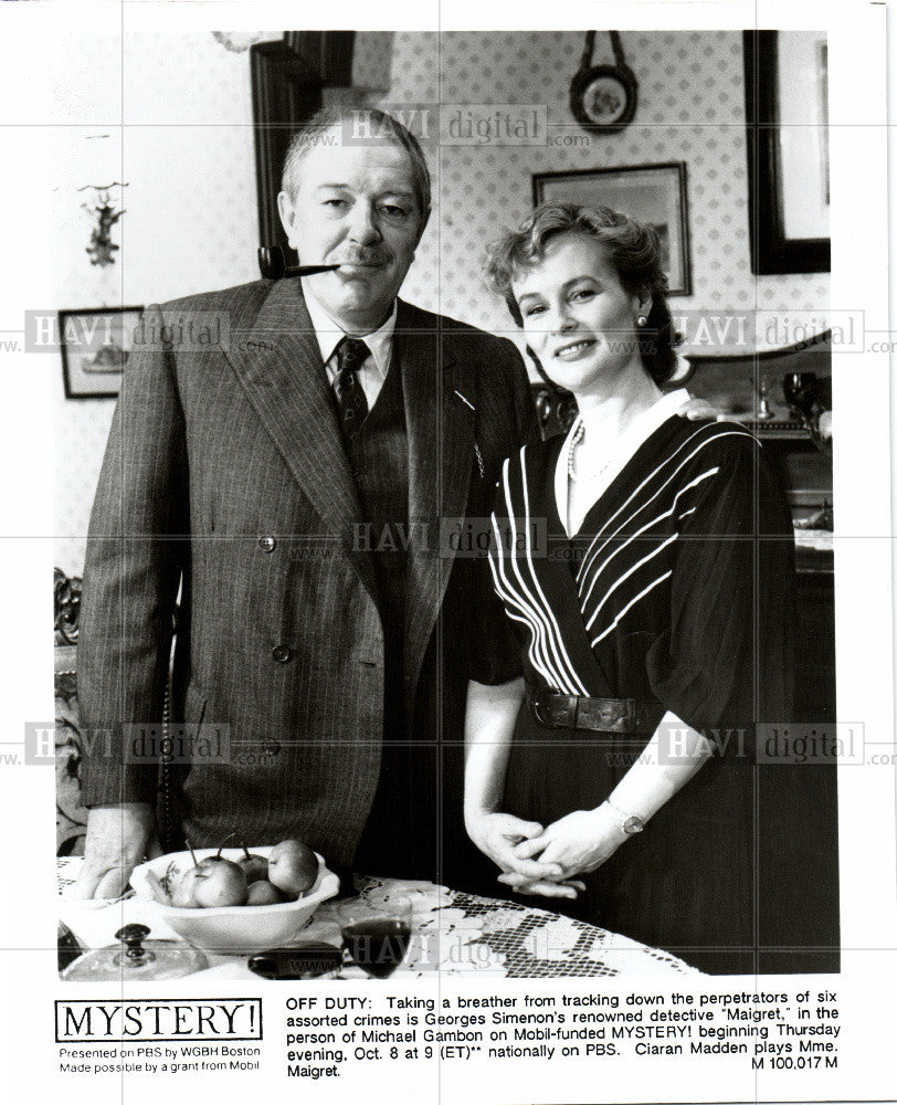 1992 Press Photo British actor - Historic Images