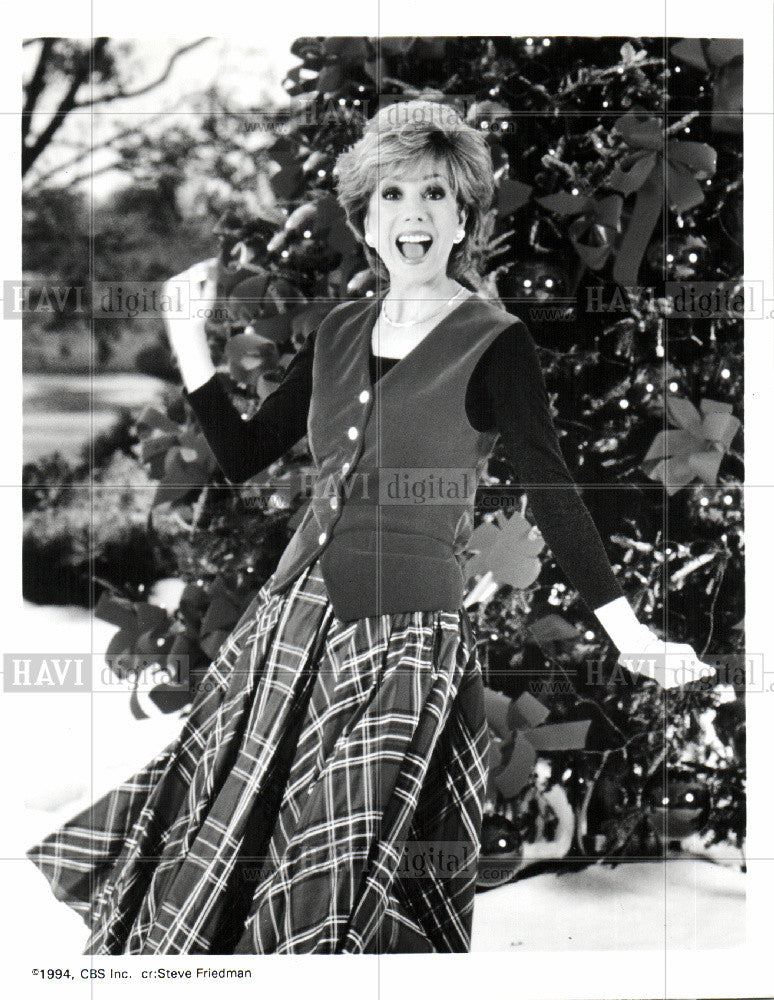 1995 Press Photo TV presenter, Actress - Historic Images