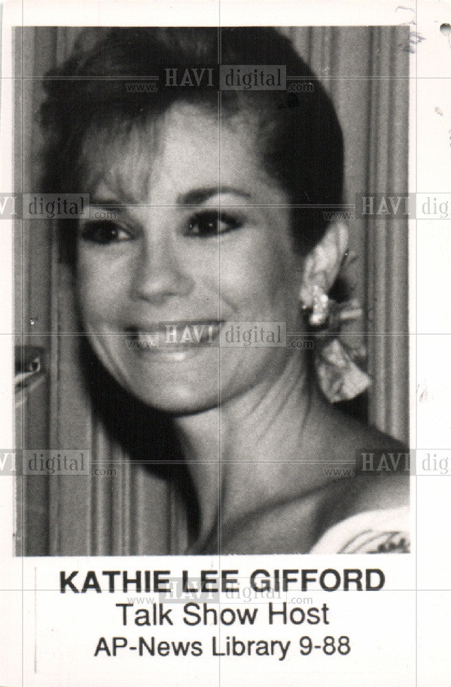 1988 Press Photo Kathie Lee Gifford - Historic Images