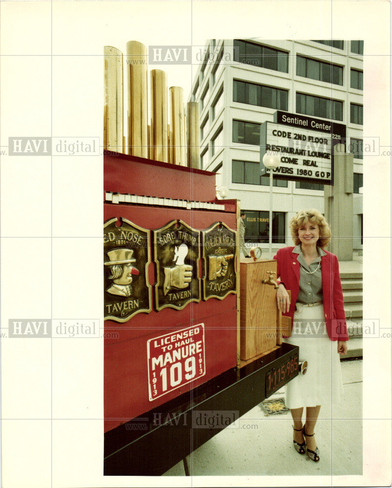 1980 Press Photo Carol Gies - Historic Images