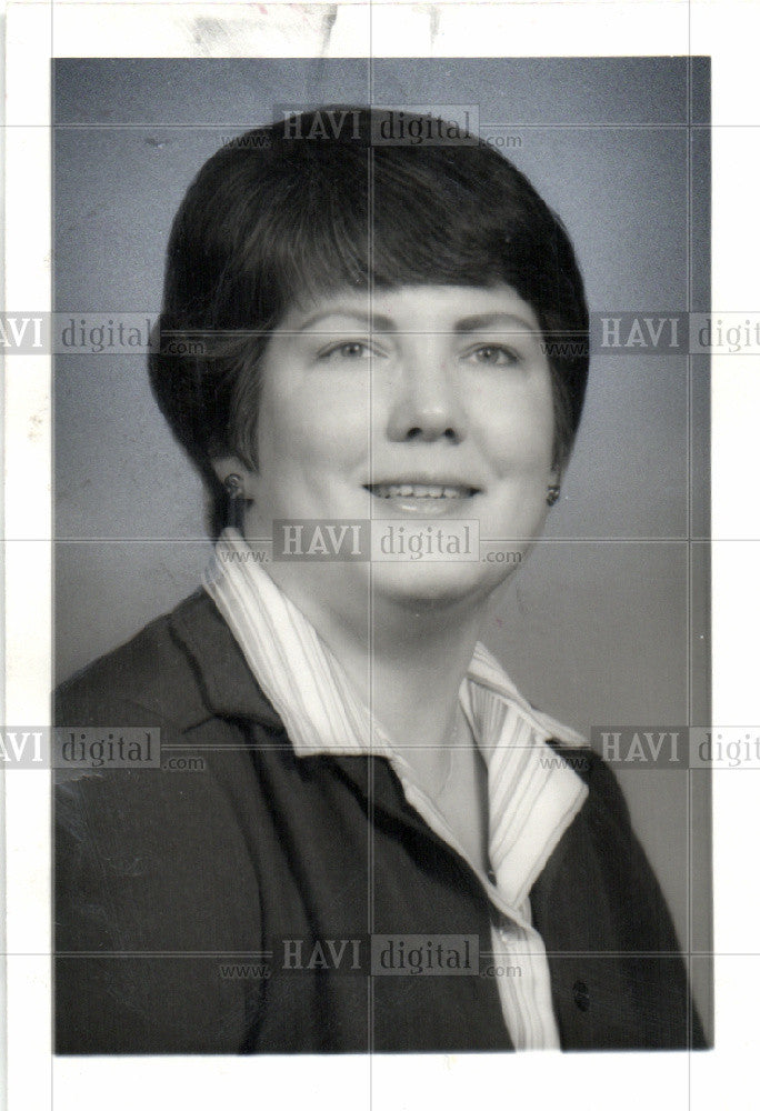 1980 Press Photo Ruth Gierke Tax Columnist Coopers - Historic Images