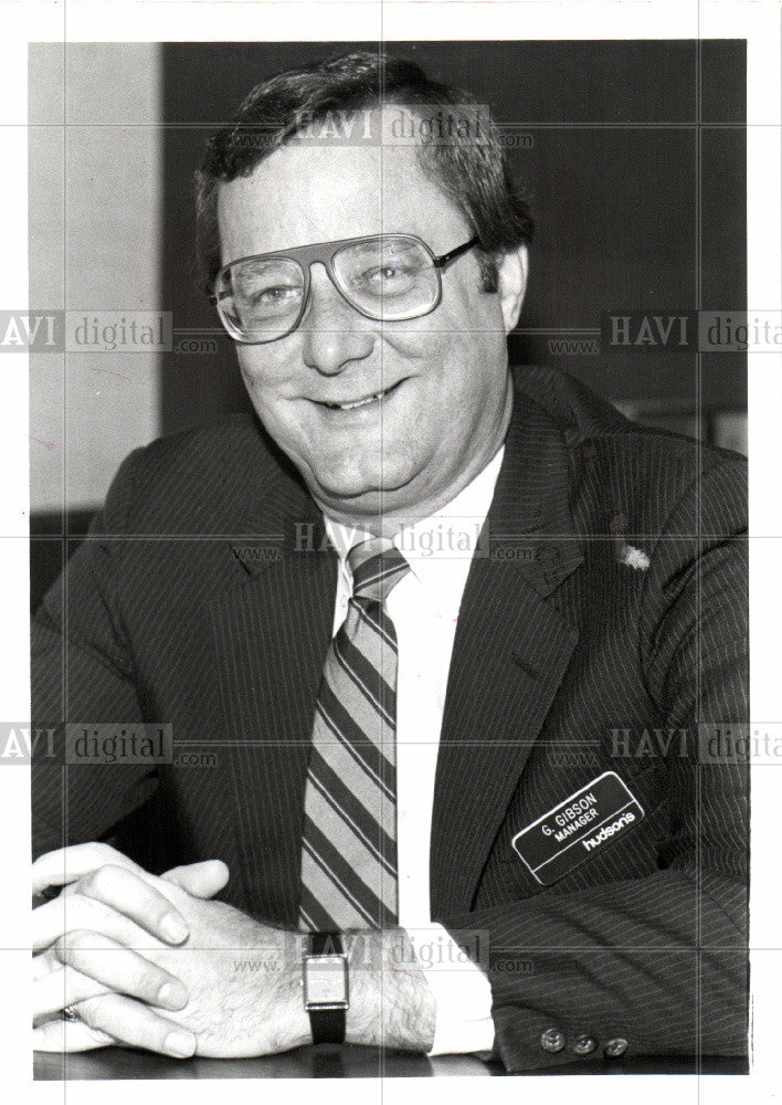 1987 Press Photo Gregory Gibson - Historic Images