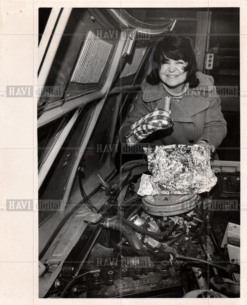 1973 Press Photo cooking - Historic Images