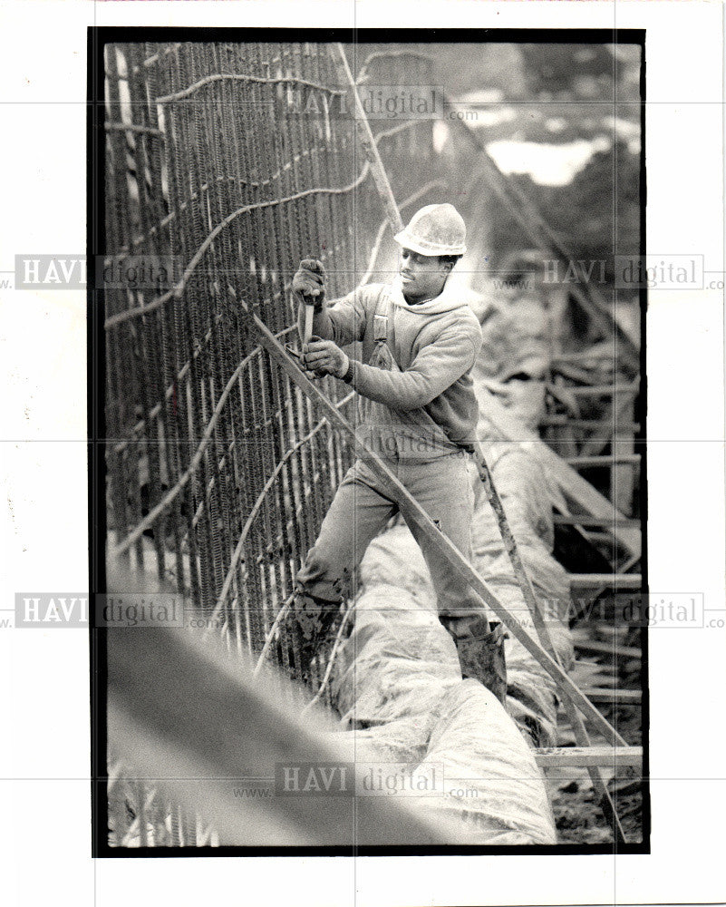 1993 Press Photo construction- building -architecture - Historic Images