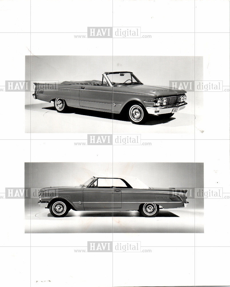 1962 Press Photo Mercury Comet convertible power tops - Historic Images