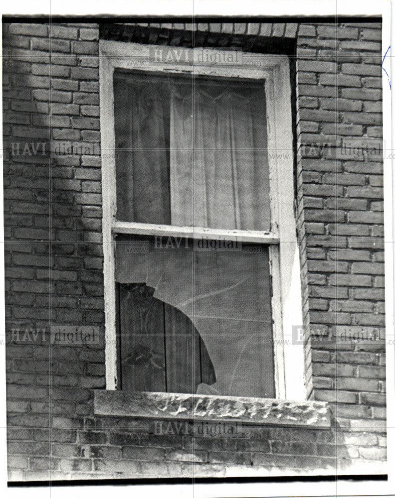 1981 Press Photo Colonial Hotel Mt Clemens Abandoned - Historic Images