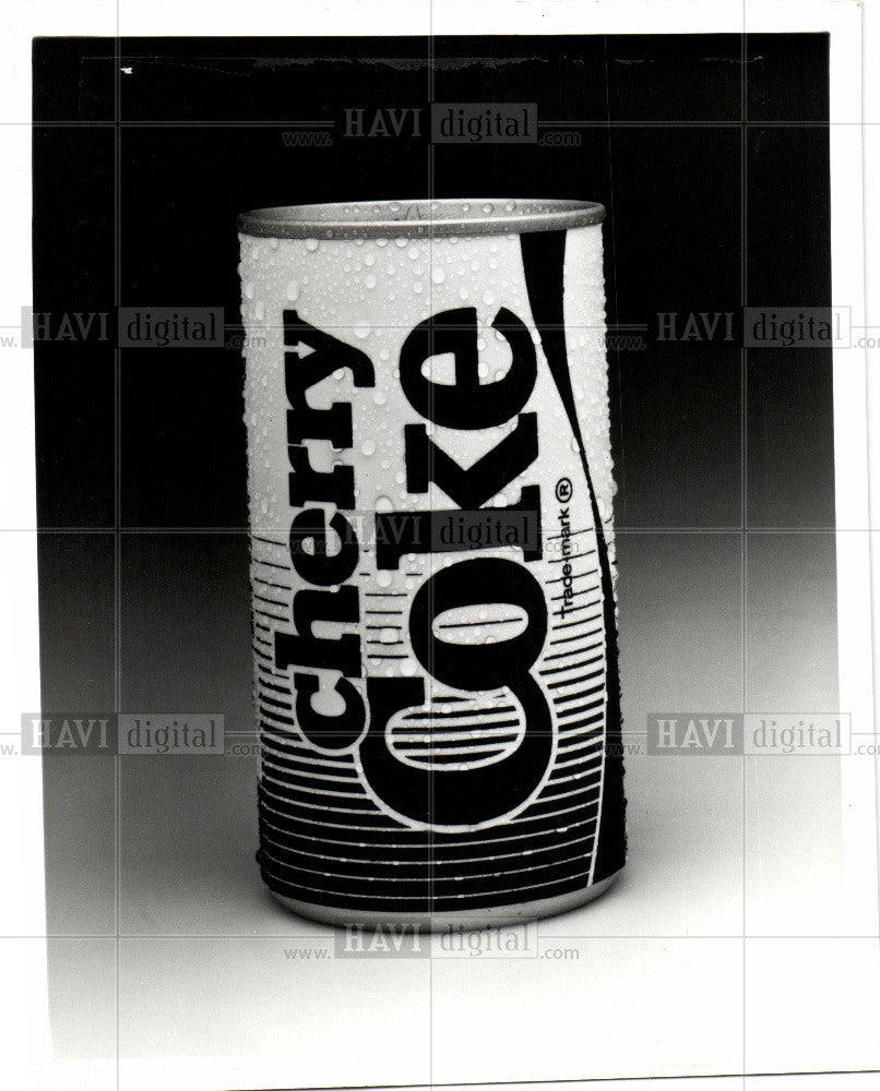 Press Photo Coca-Cola Cherry flavored - Historic Images