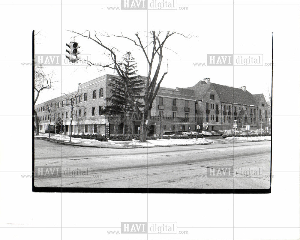 1978 Press Photo Cottage Hospital Grosse Pointe Farms - Historic Images