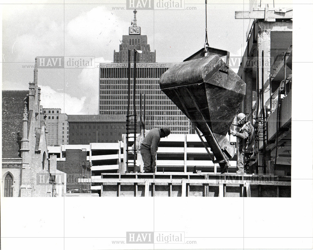 1978 Press Photo Wayne County Construction - Historic Images