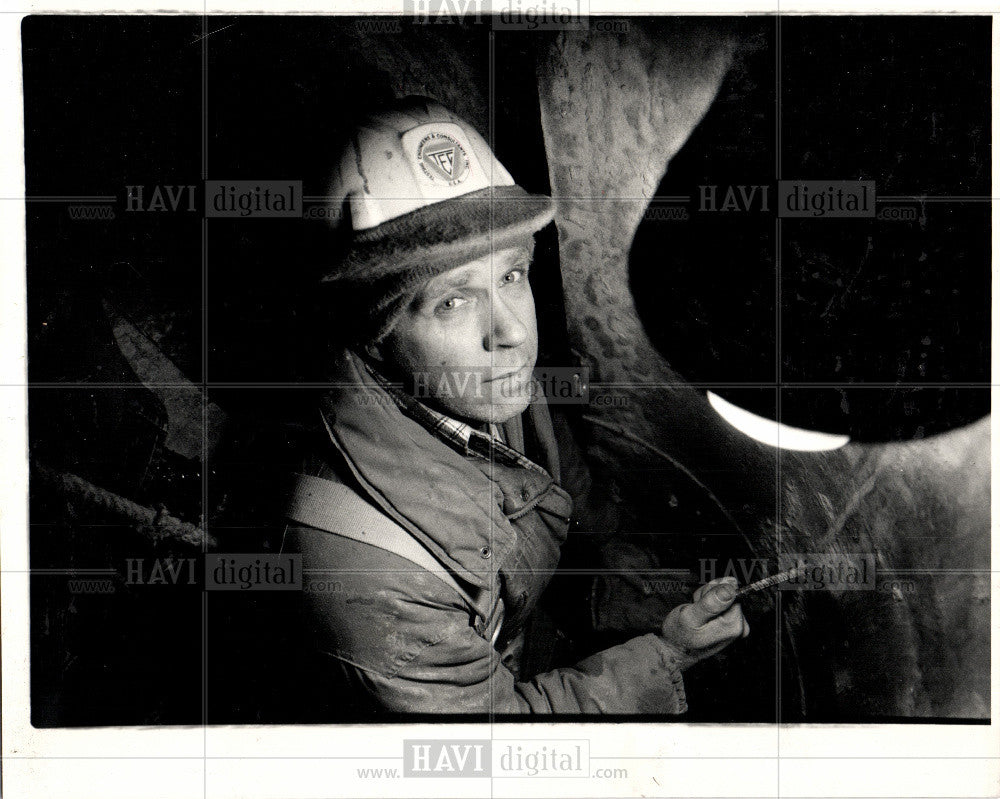 1985 Press Photo construction - Historic Images