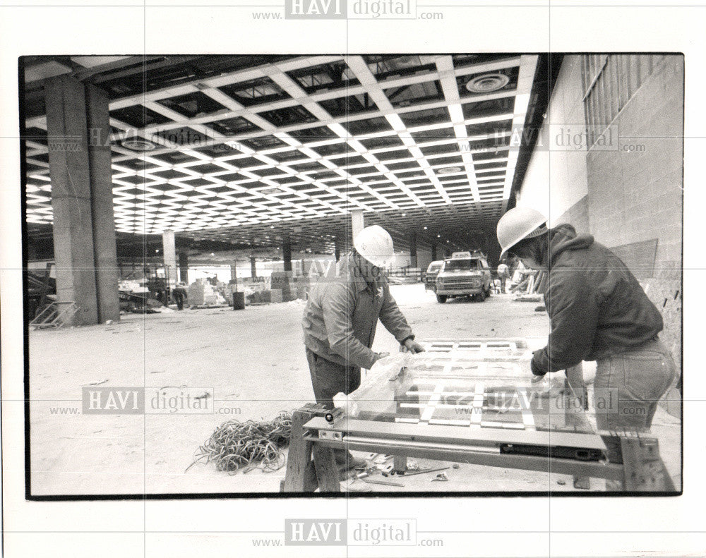 1988 Press Photo VARIOUS VIEW OF COBO HALL, - Historic Images