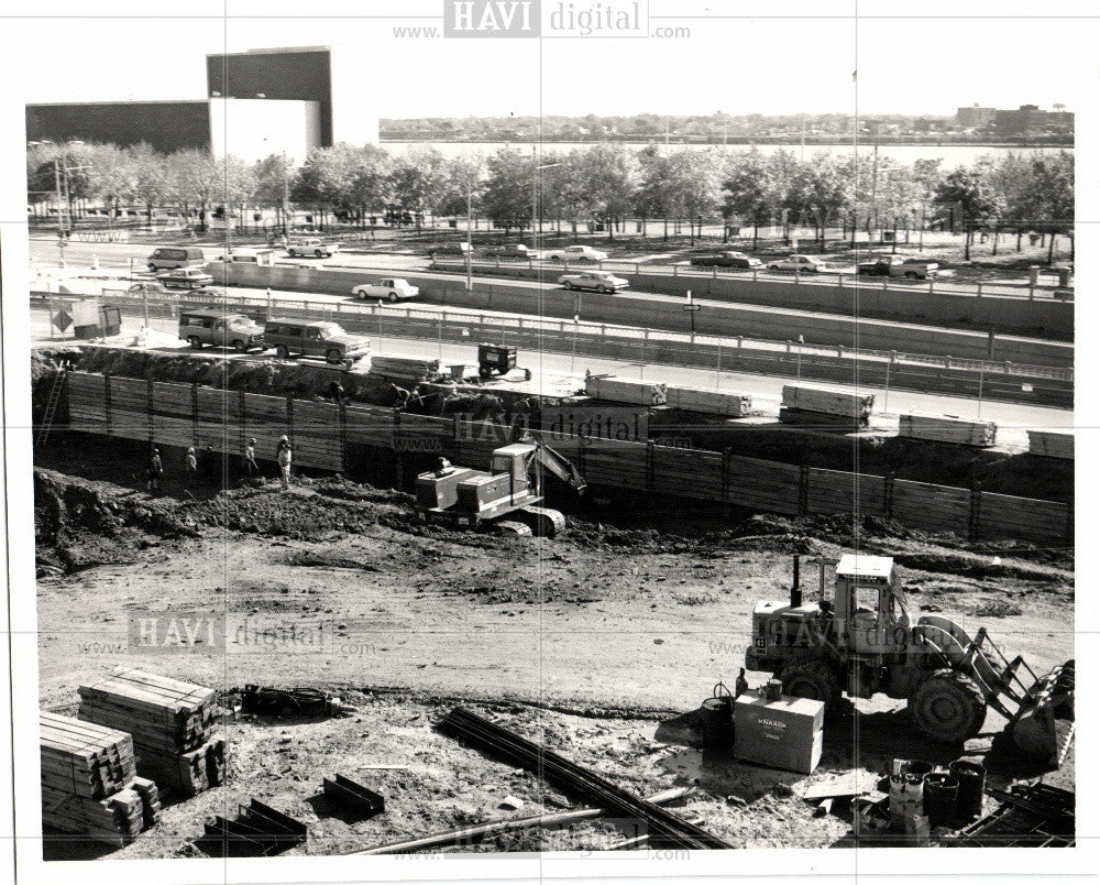 1988 Press Photo Cobo Hall - Historic Images