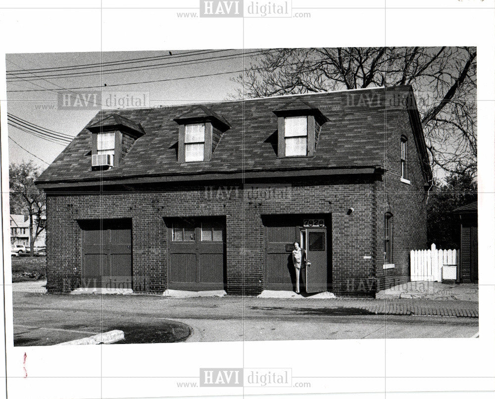 1978 Press Photo Coach House Gallery Carriage painting - Historic Images