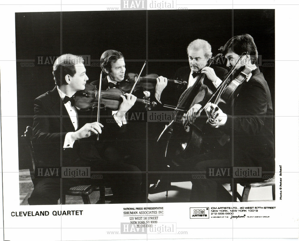 1992 Press Photo Cleveland Quartet - Historic Images