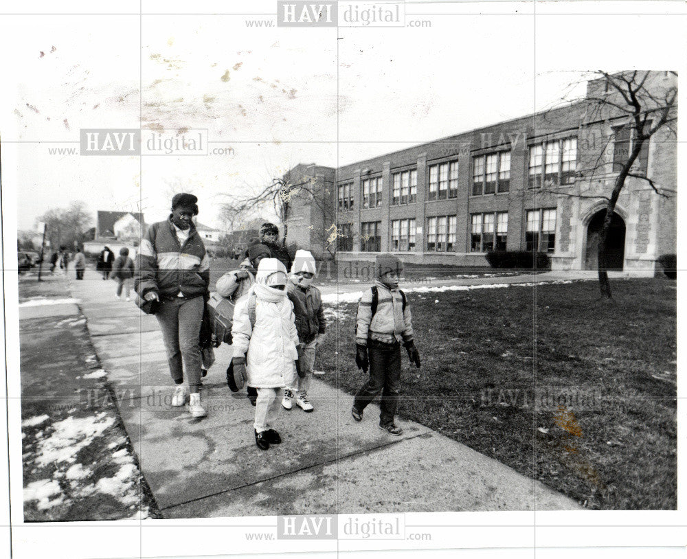 1990 Press Photo Clark Elementary School Education - Historic Images