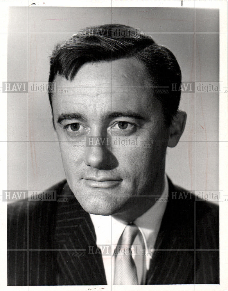 1965 Press Photo Robert Vaughn The Man from U.N.C.L.E. - Historic Images