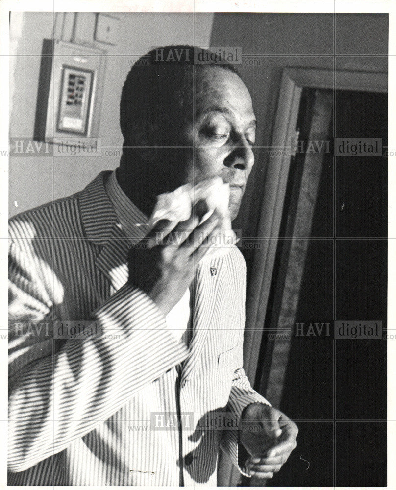 1965 Press Photo Jackie Vaughn Senator Representative - Historic Images